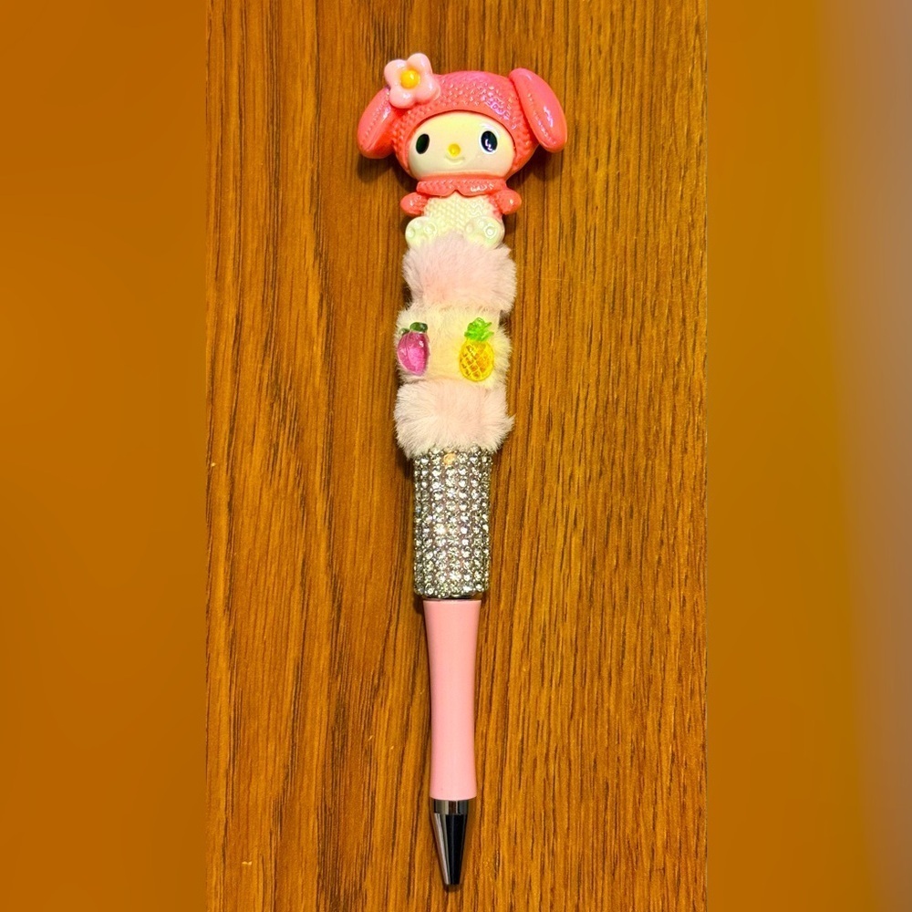Sanrio Unique Adorable My Melody Pink Plush Pen